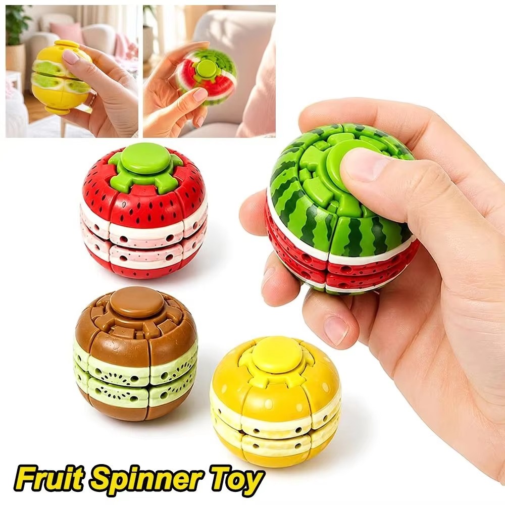 Fidget Spinner Bearing - Fruit Spinning Top Magic Ball Fidget