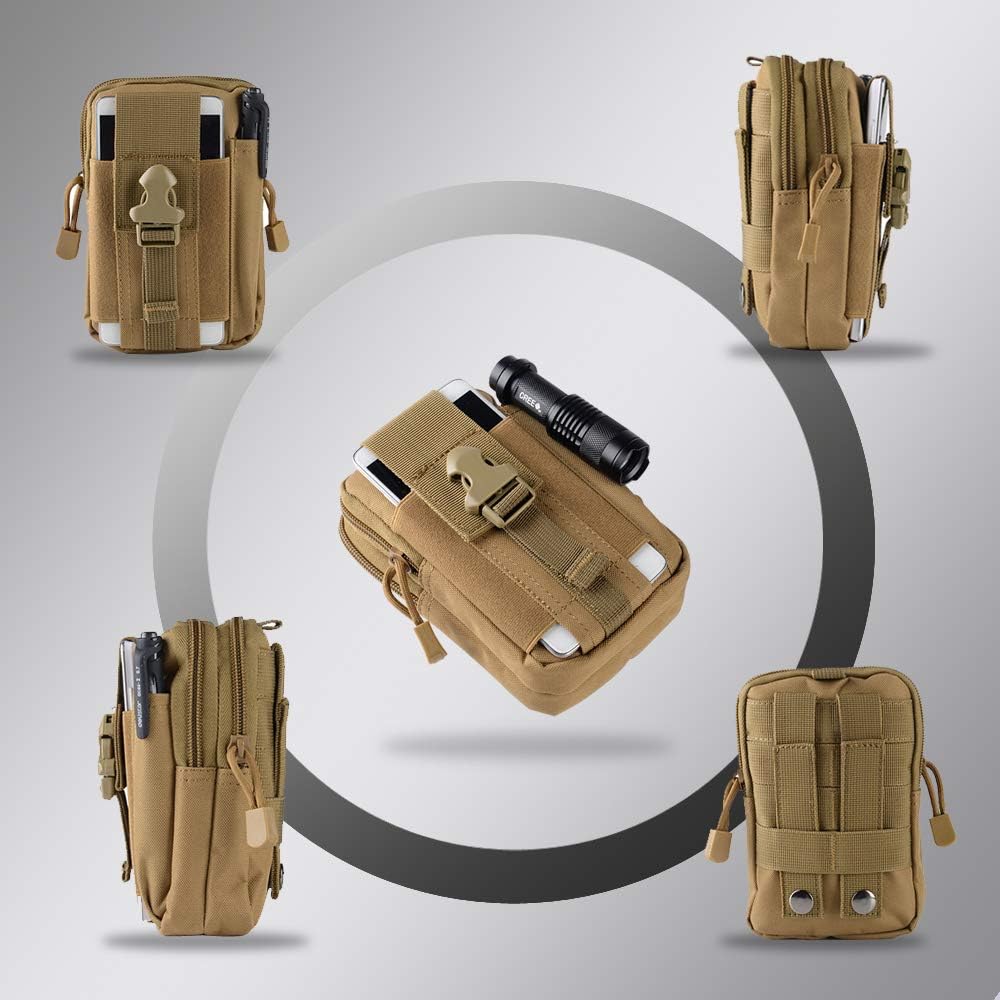 Tactical Molle Belt Pouch Mili - Edc Carry Bag 评论和价格