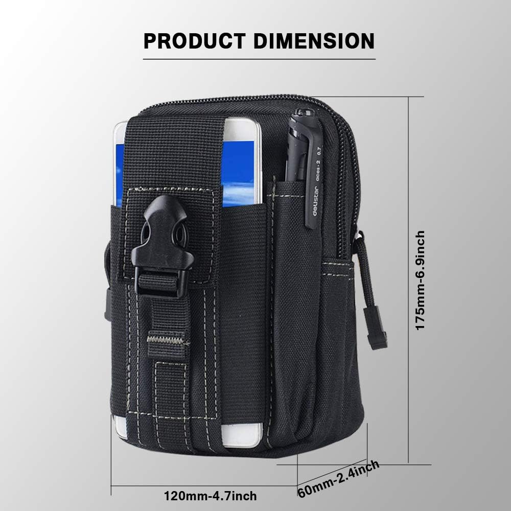 Tactical Molle Belt Pouch Mili - Edc Carry Bag 评论和价格