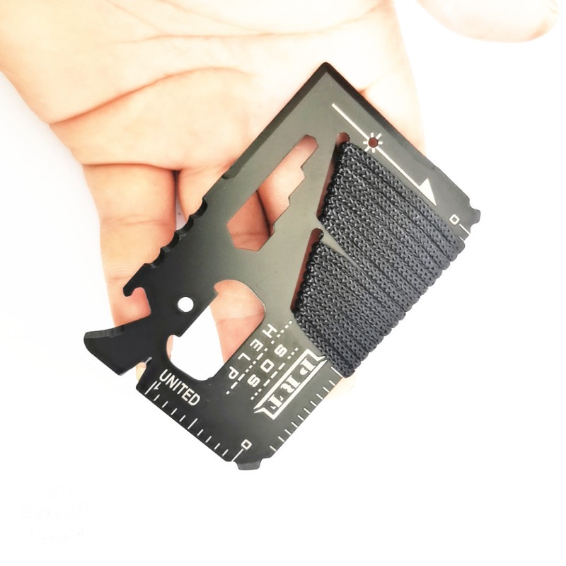 Stainless Steel Wallet Surviva - Multitool Credit Card 评论和价格