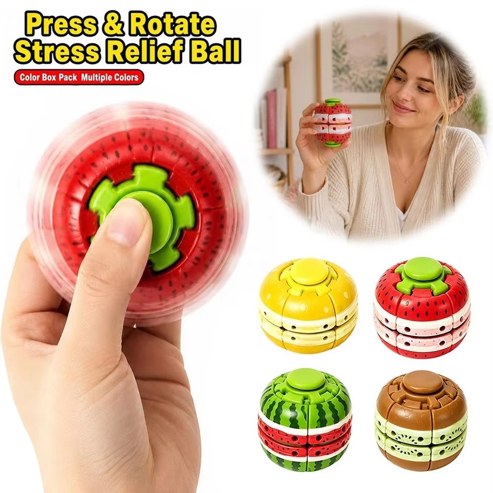 Fruit Spinning Top Magic Ball  - Fidget Spinner Bearing 评论和价格