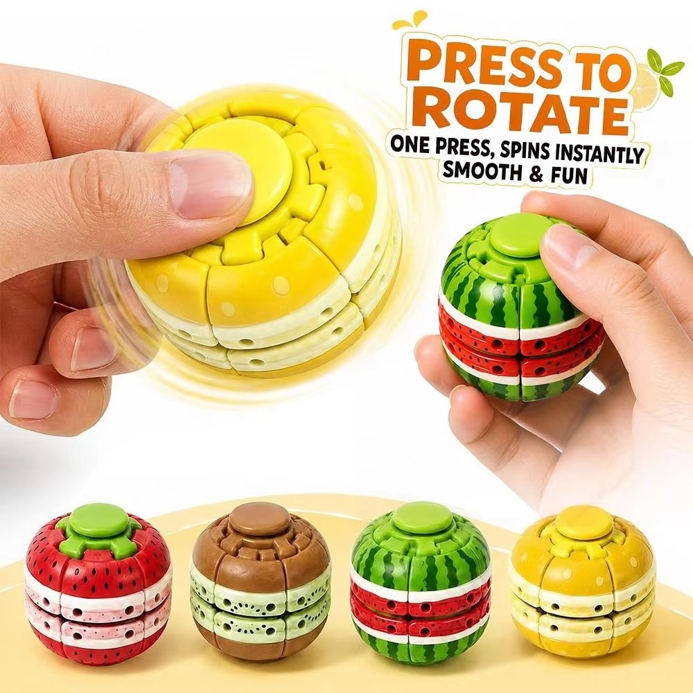 Fruit Spinning Top Magic Ball  - Fidget Spinner Bearing 评论和价格