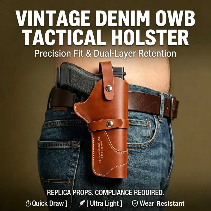 Vintage Leather Revolver Holst - Edc Carry Belt Leather 评论和价格