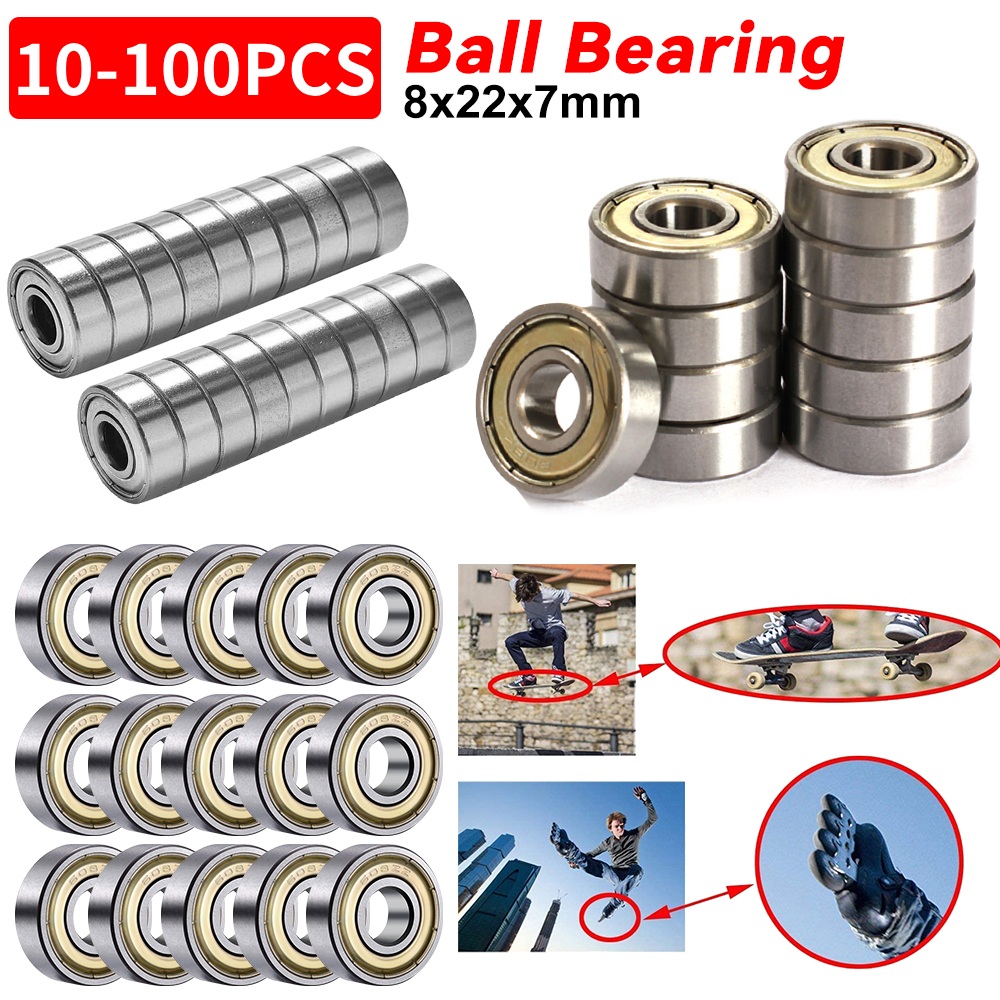 100-10pcs 608ZZ Deep Groove Ba - Fidget Spinner Bearing 评论和价格