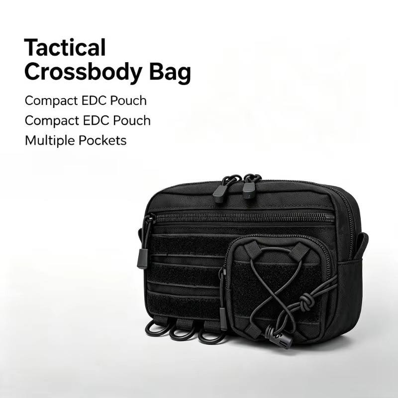 Tactical Crossbody Bag Compact - Edc Carry Pocket Pouch 评论和价格