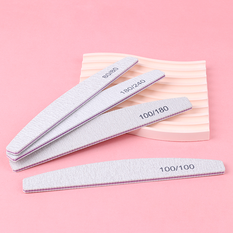 10Pcs Double Sided Nail Files  - Nail File Titanium 评论和价格