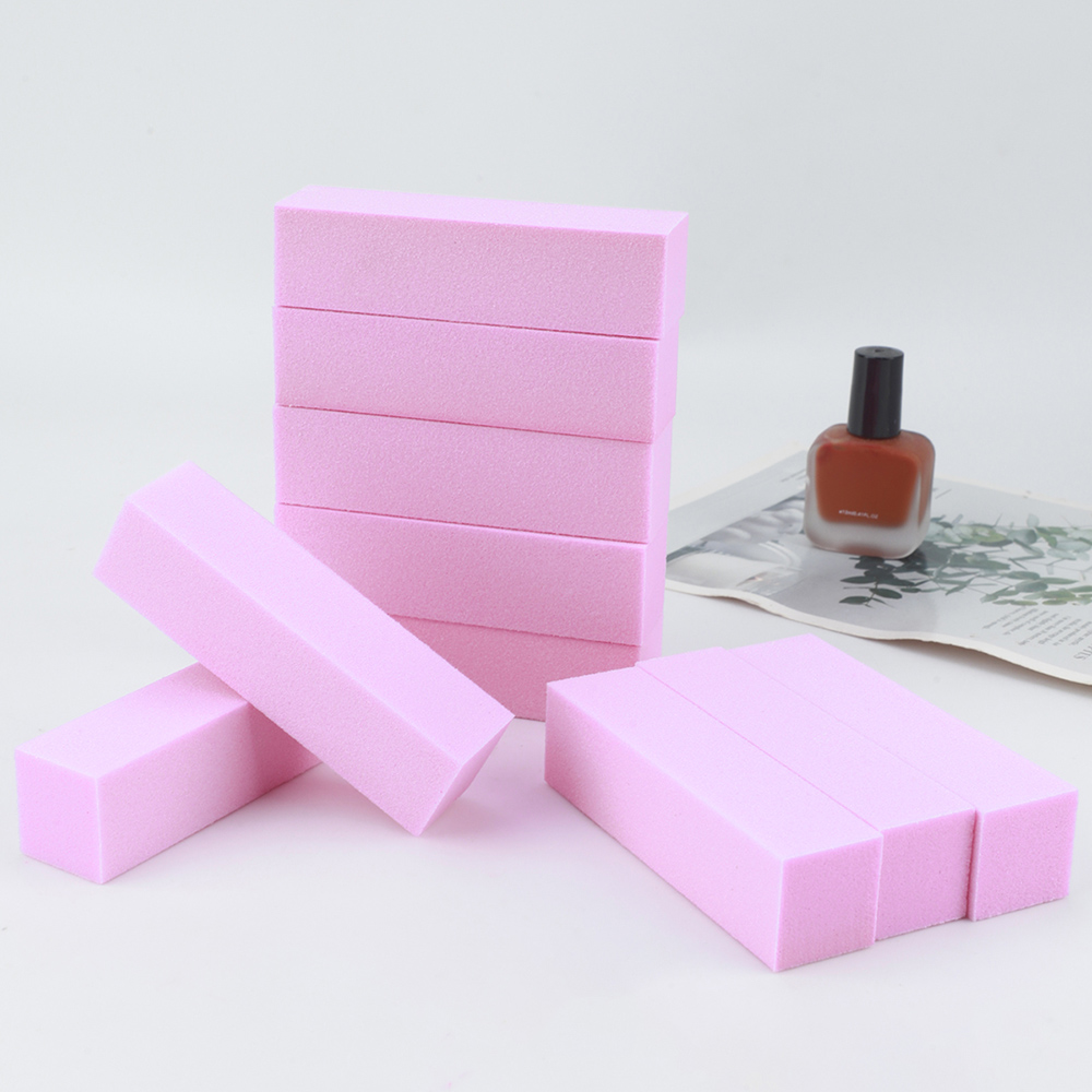 10Pcs Sponge Buffer Block Set  - Nail File Titanium 评论和价格